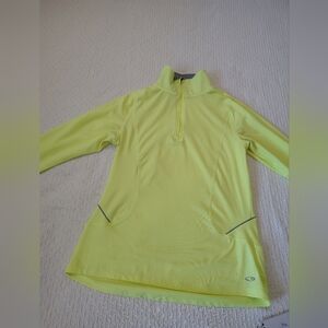 Champion Yellow Quarter-Zip Pullover Size S